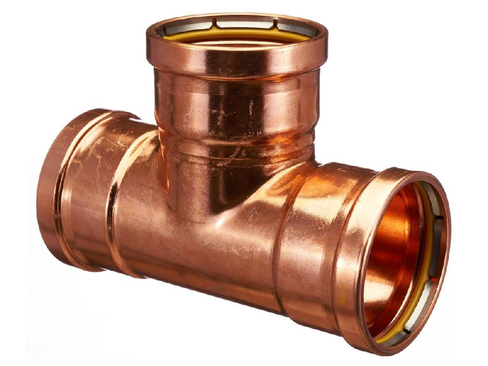 reece B-Press XL Gas Equal Tee 100mm