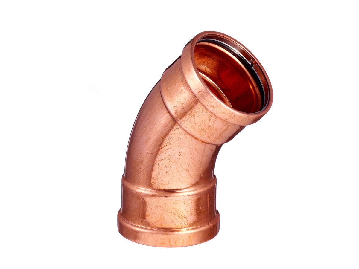 reece B-Press XL Water Elbow 45 Degrees 100mm