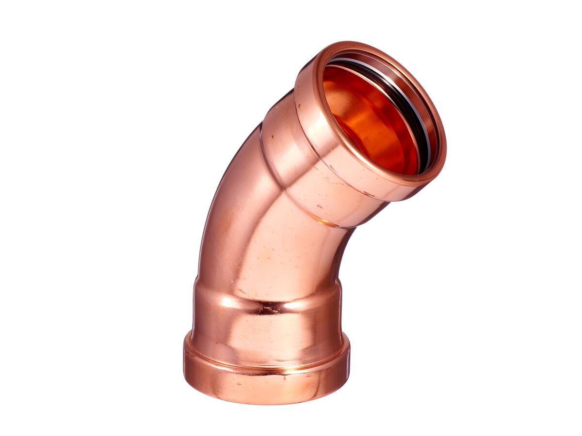 reece B-Press XL Water Elbow 45 Degrees 80mm