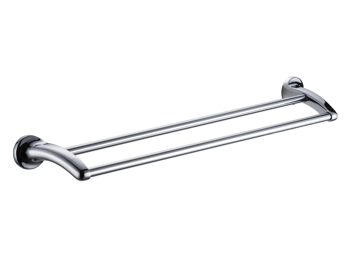 reece Base Double Towel Rail 800mm Chrome