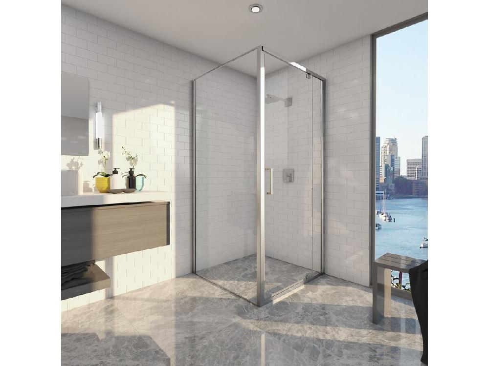 Reece Base MK2 Shower Screen 900mm X 900mm Chrome