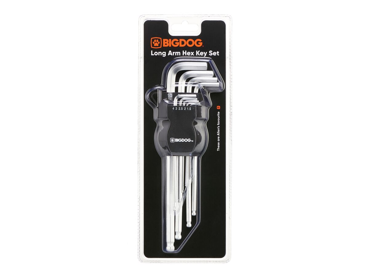 reece Bigdog Long Arm Hex Key Set