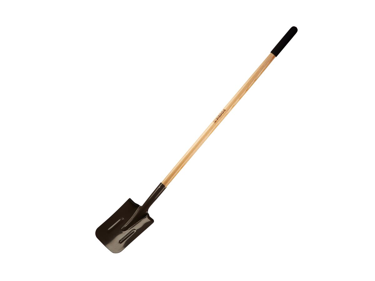 reece Bigdog Post Hole Wooden Handle Shovel