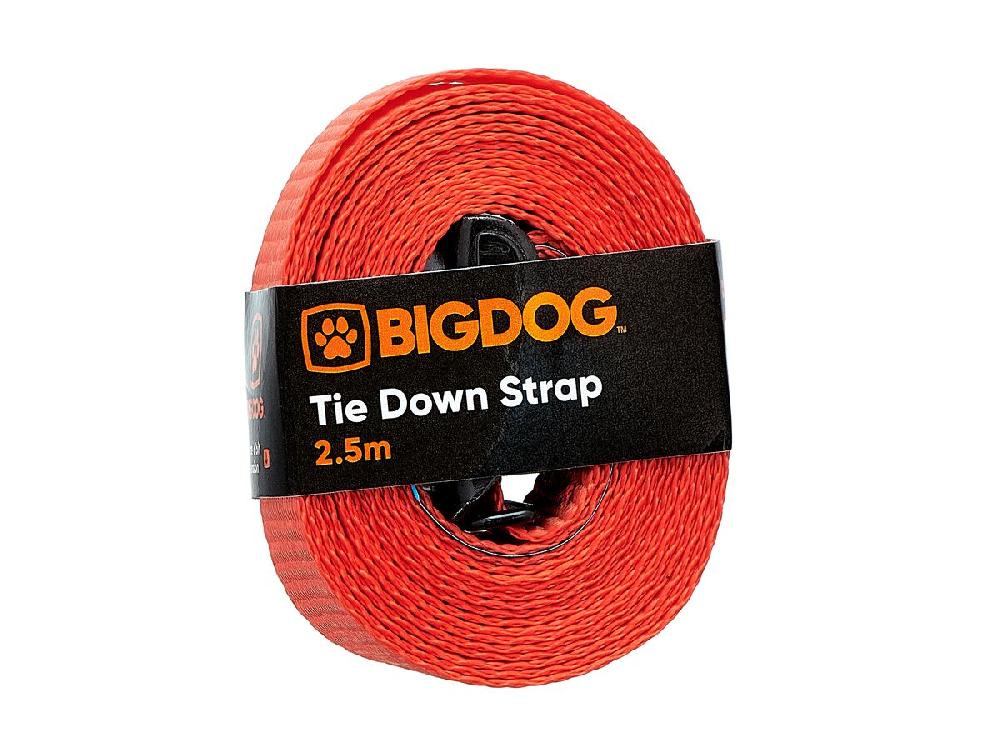 reece BigDog Tie Down Strap (Red) 2.5m