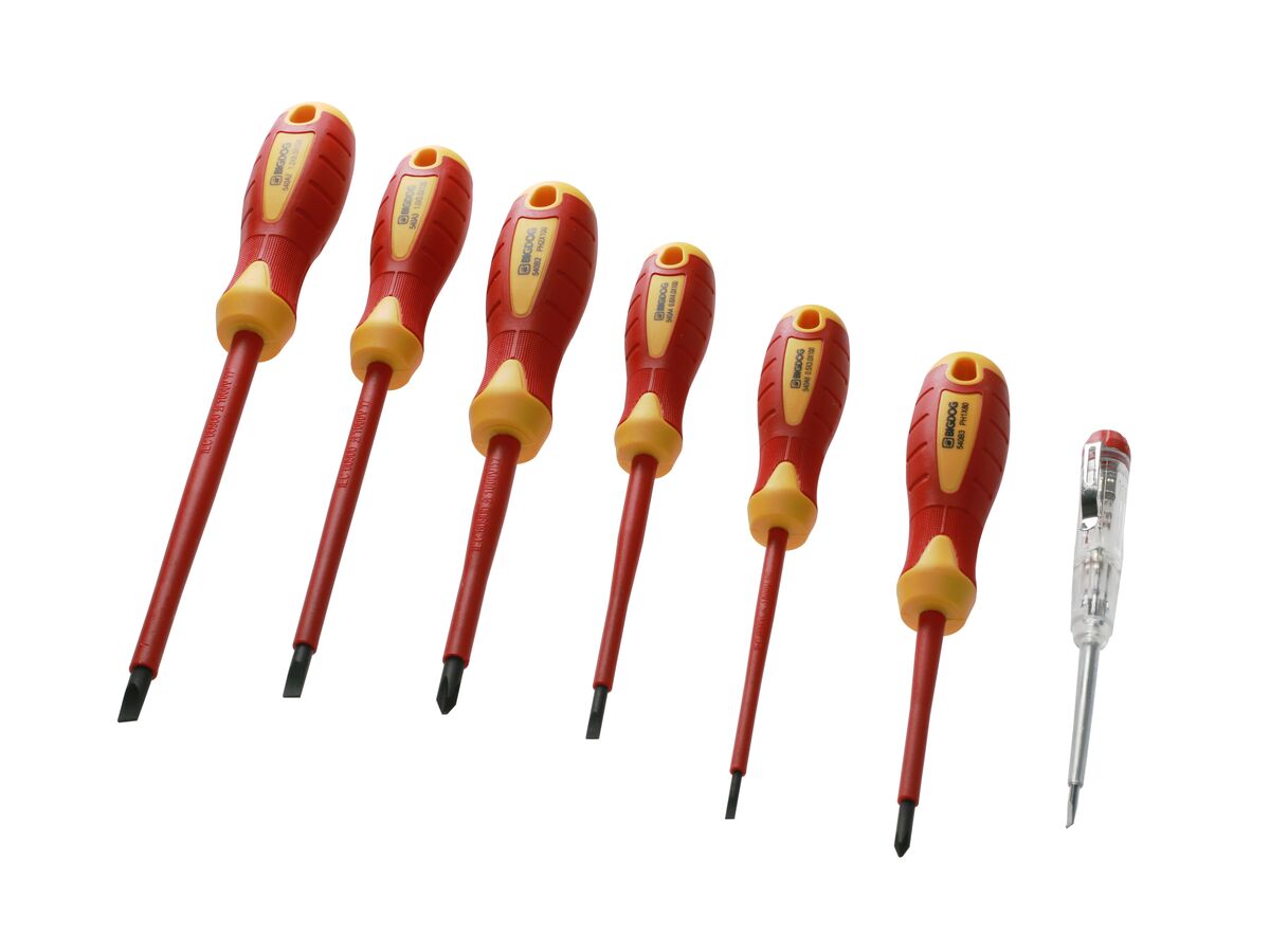 Reece Bigdog VDE Screwdriver 7 Piece Set