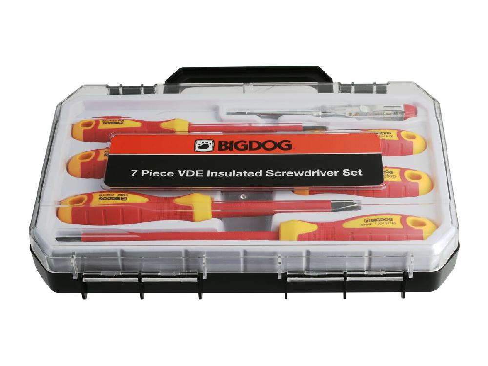 reece Bigdog VDE Screwdriver 7 Piece Set