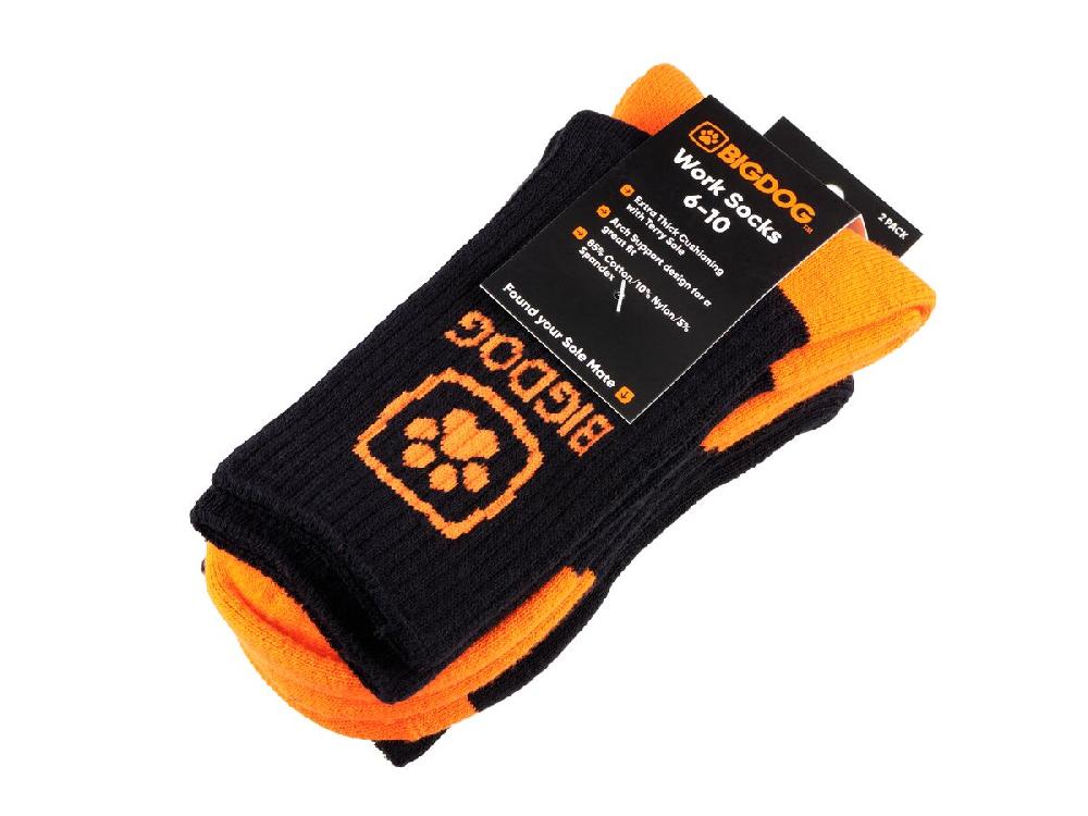 reece Bigdog Work Socks 6-10 (2pk)