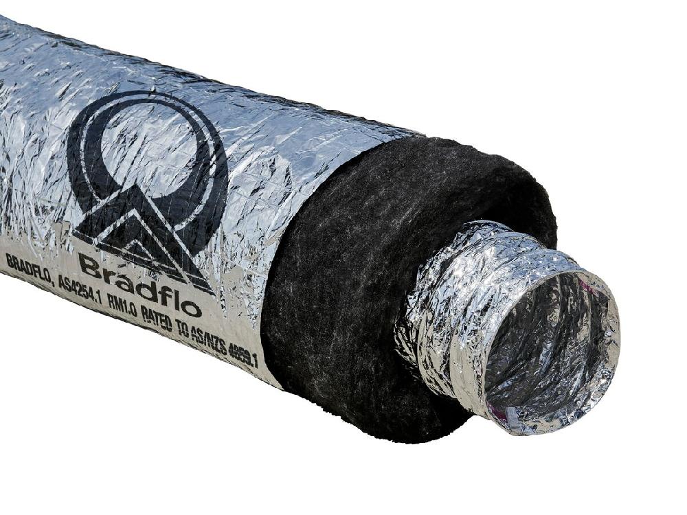 reece Bradflo Insulated Duct R1.0 300mm x 6 Metre