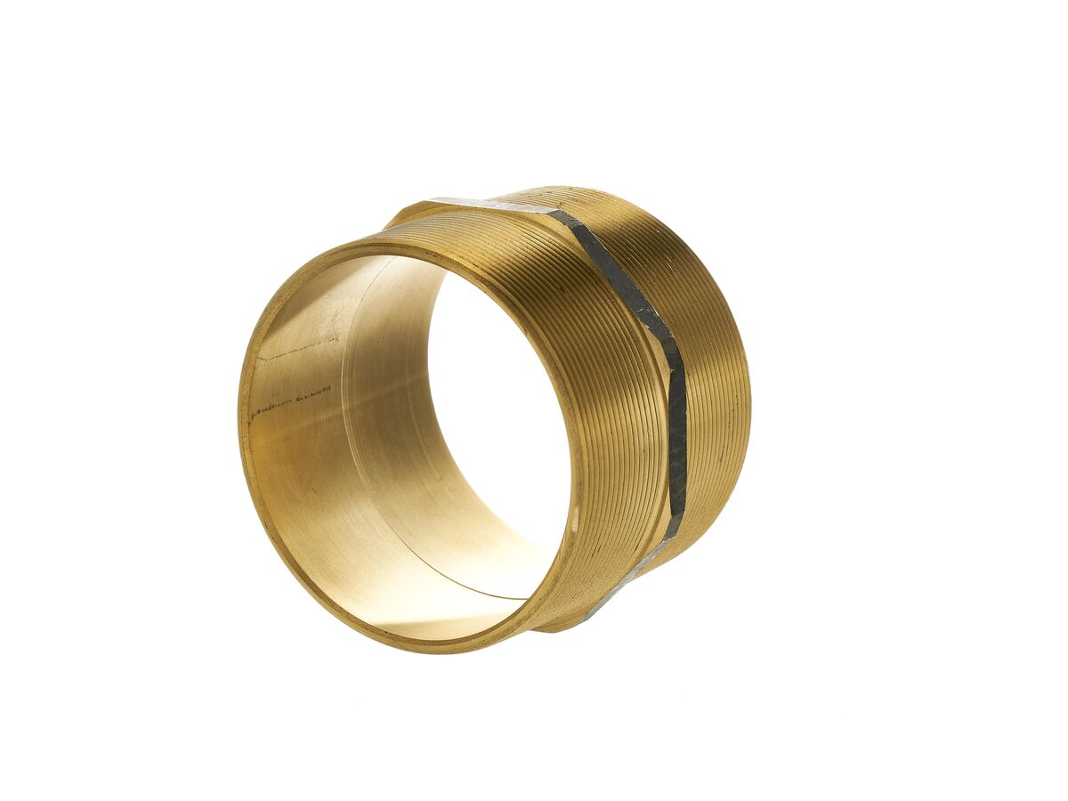 reece Brass Hex Nipple 100mm (4")