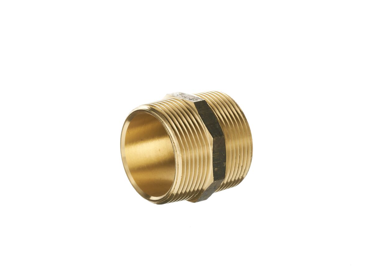 reece Brass Hex Nipple 40mm (1 1/2")