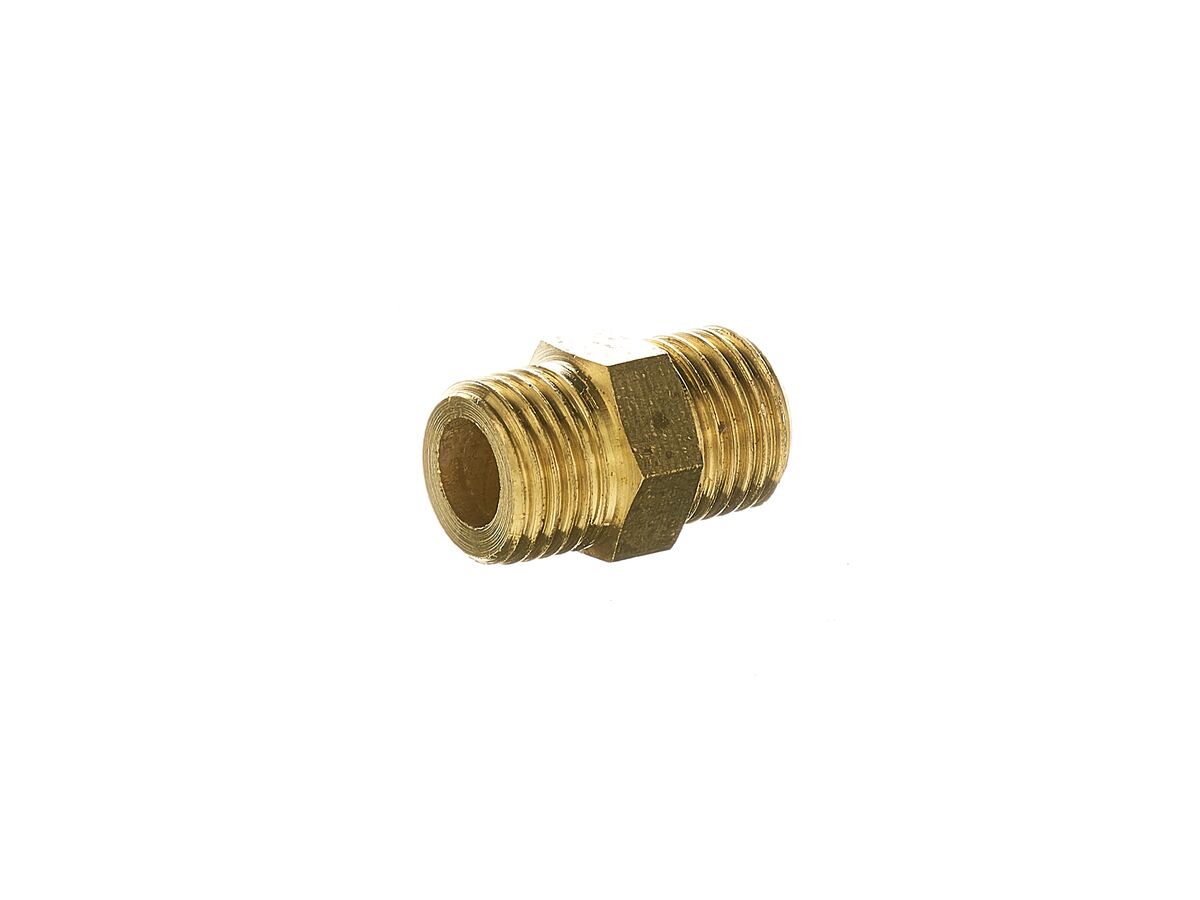 reece Brass Hex Nipple 6mm (1/4")