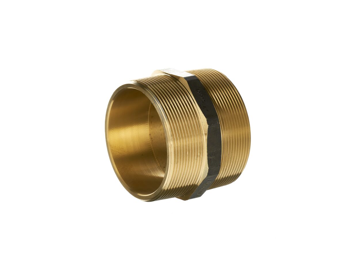reece Brass Hex Nipple 80mm (3")