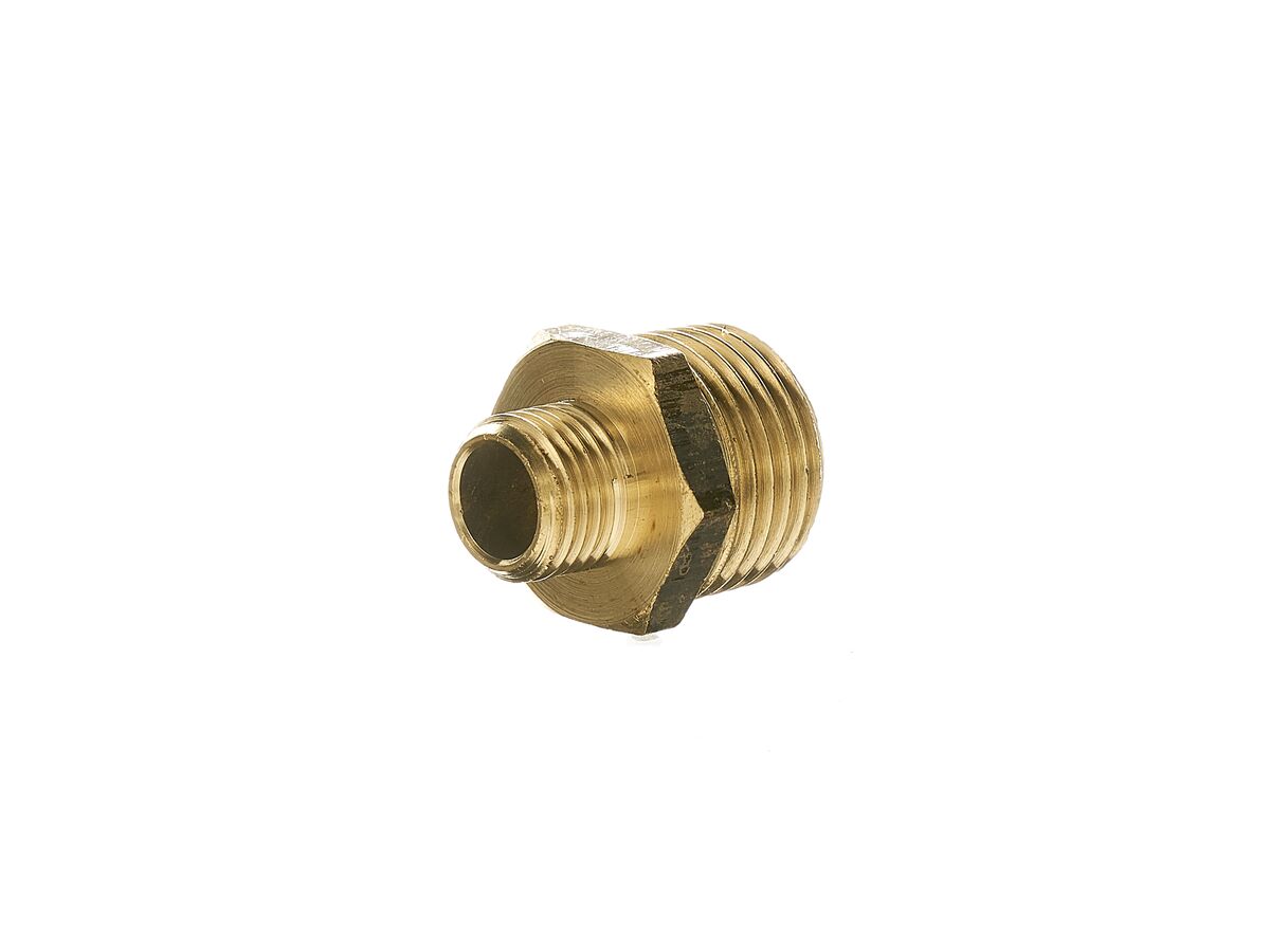 reece Brass Hex Nipple Reducing 15mm x 6mm