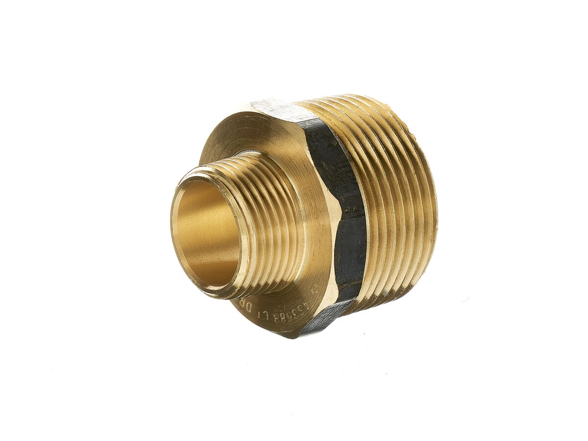 reece Brass Hex Nipple Reducing 32mm x 20mm