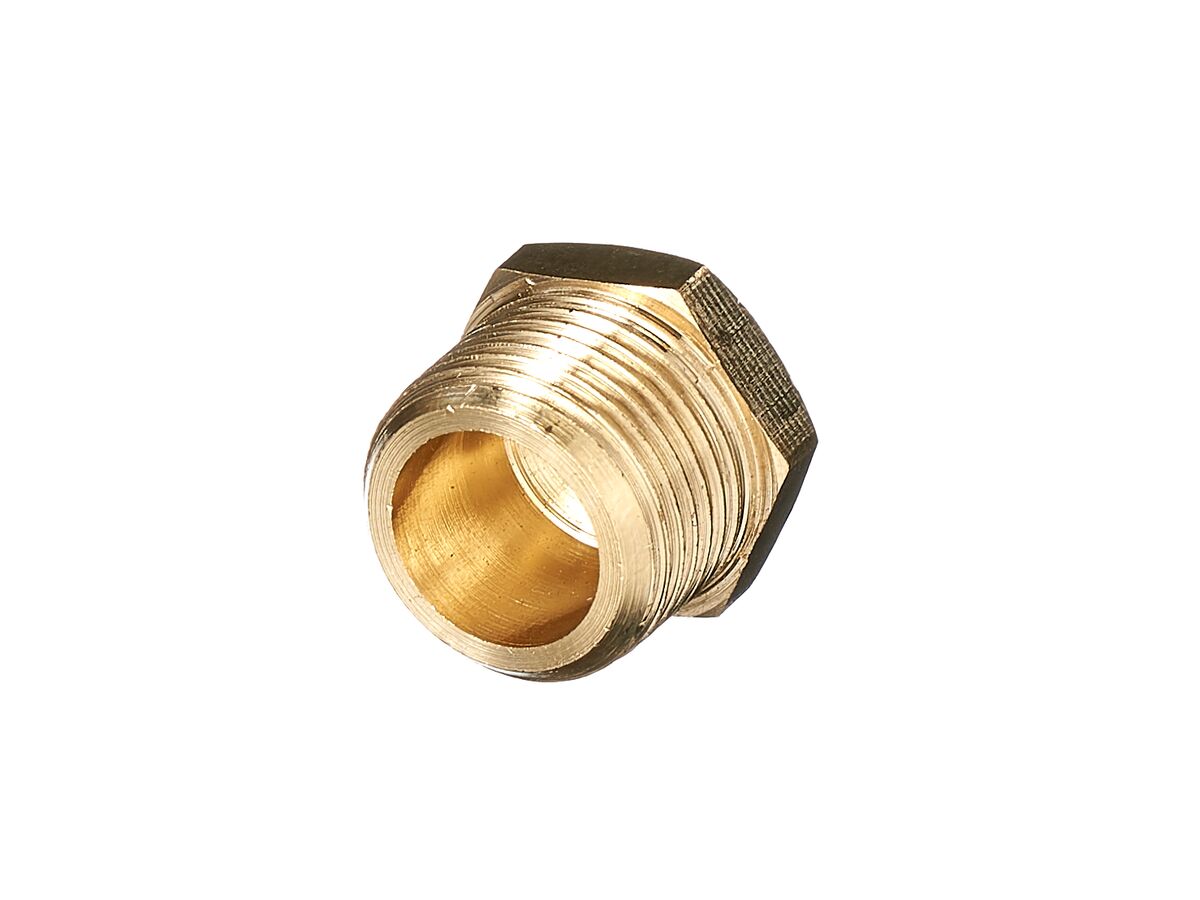 reece Brass Plug Hex 10mm