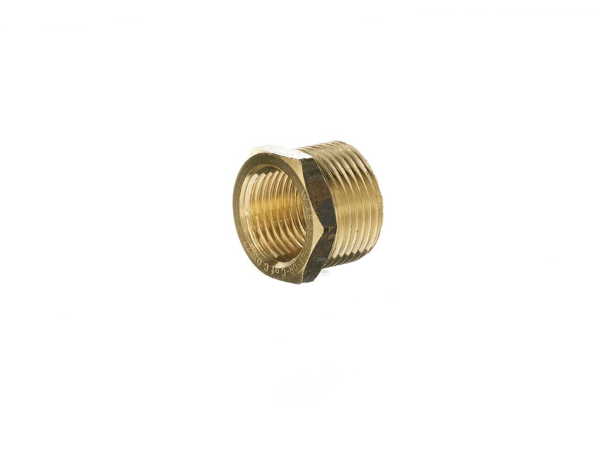 reece Brass Reducing Bush 20mm x 15mm