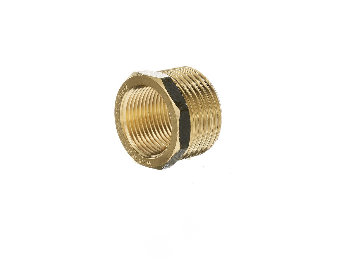 reece Brass Reducing Bush 25mm x 20mm