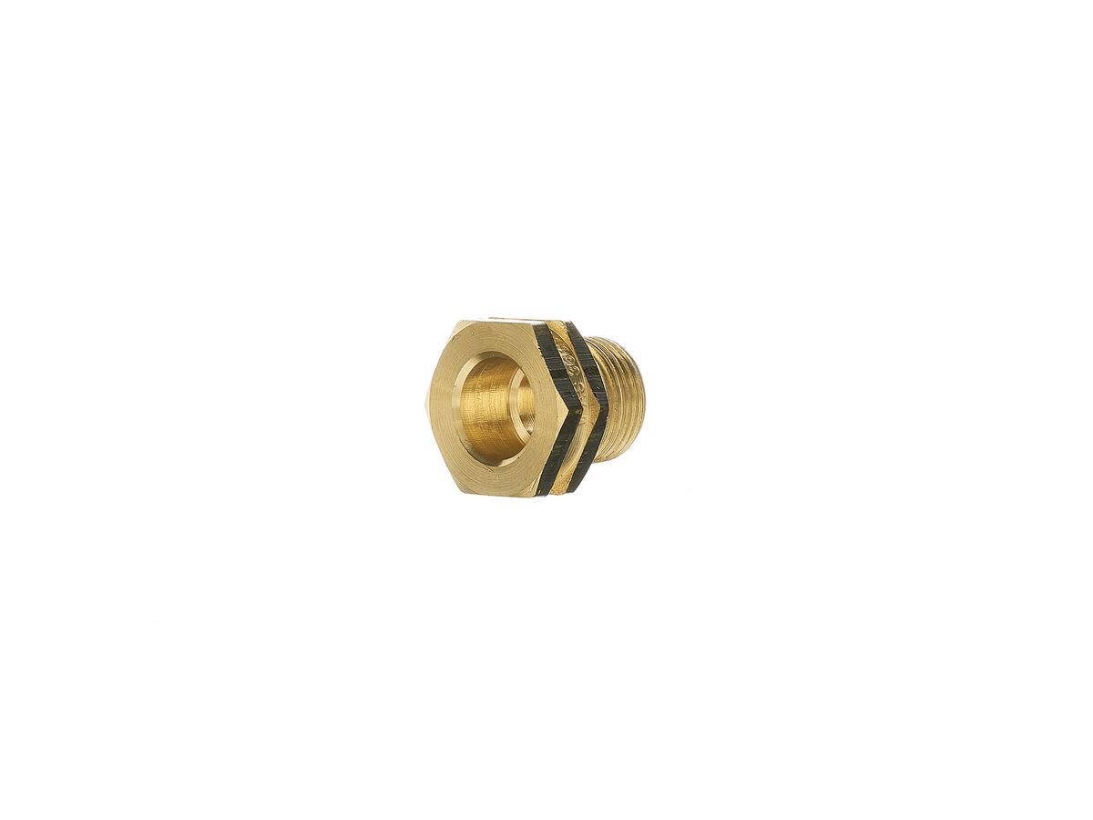 reece Brass Tube Bush - Male 10mm x 15mm Copper