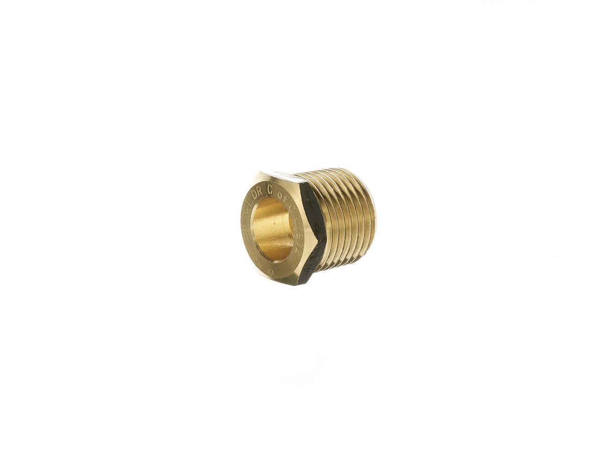 reece Brass Tube Bush - Male 15mm