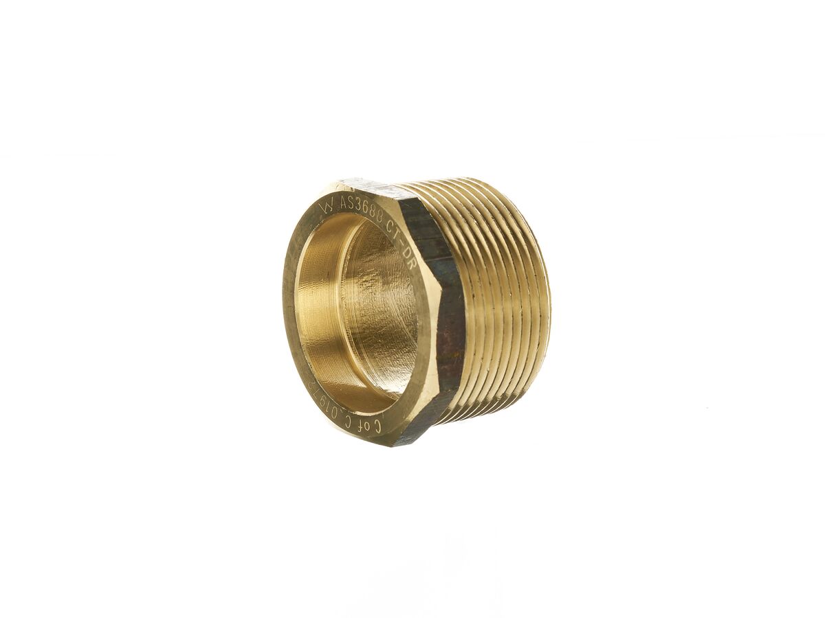 reece Brass Tube Bush - Male 40mm