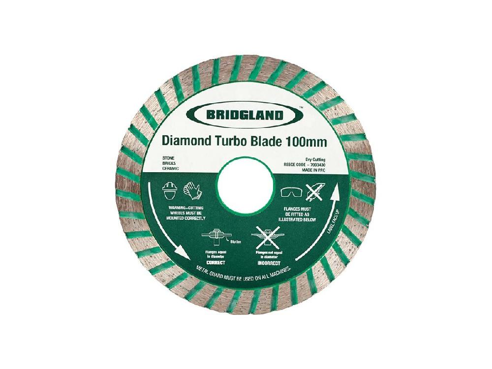 Reece Bridgland Diamond Turbo Blade 100mm