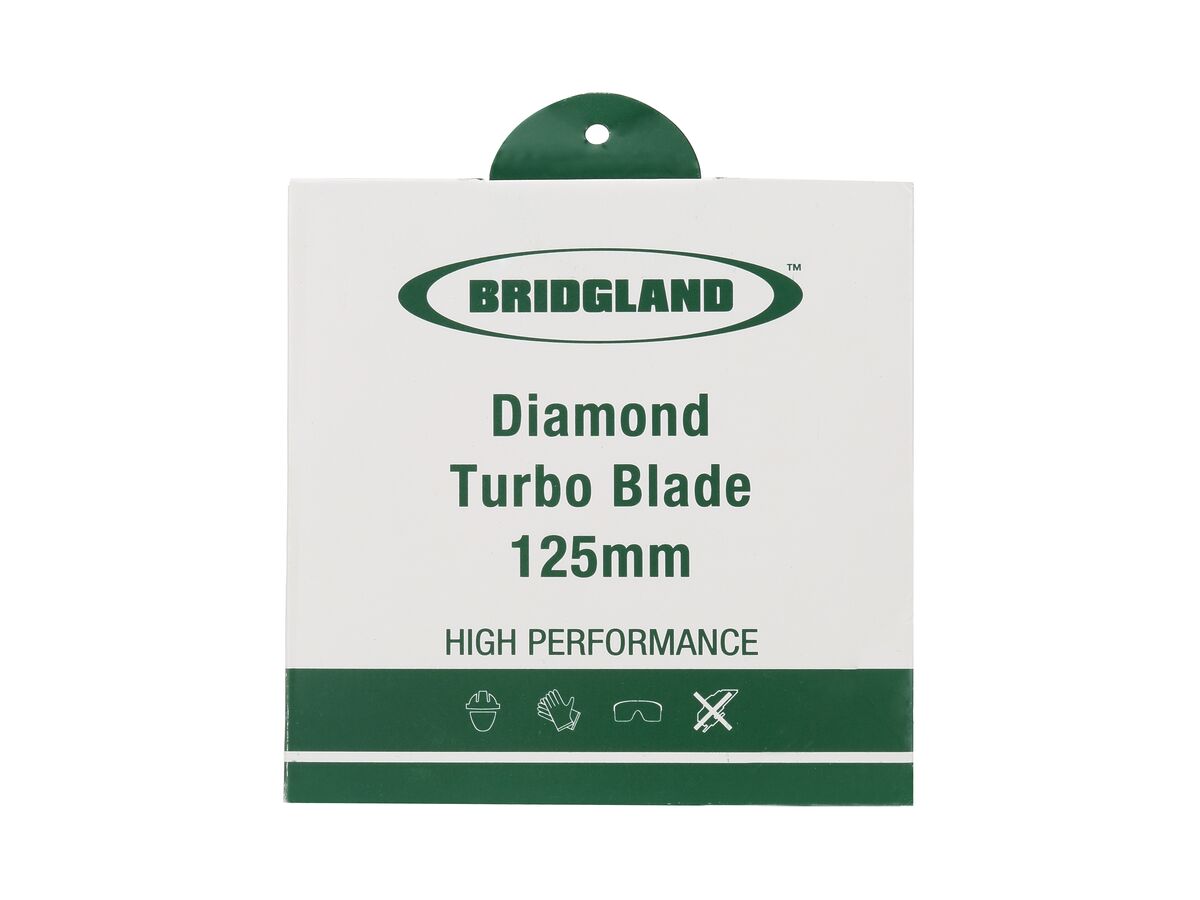 Reece Bridgland Diamond Turbo Blade 125mm