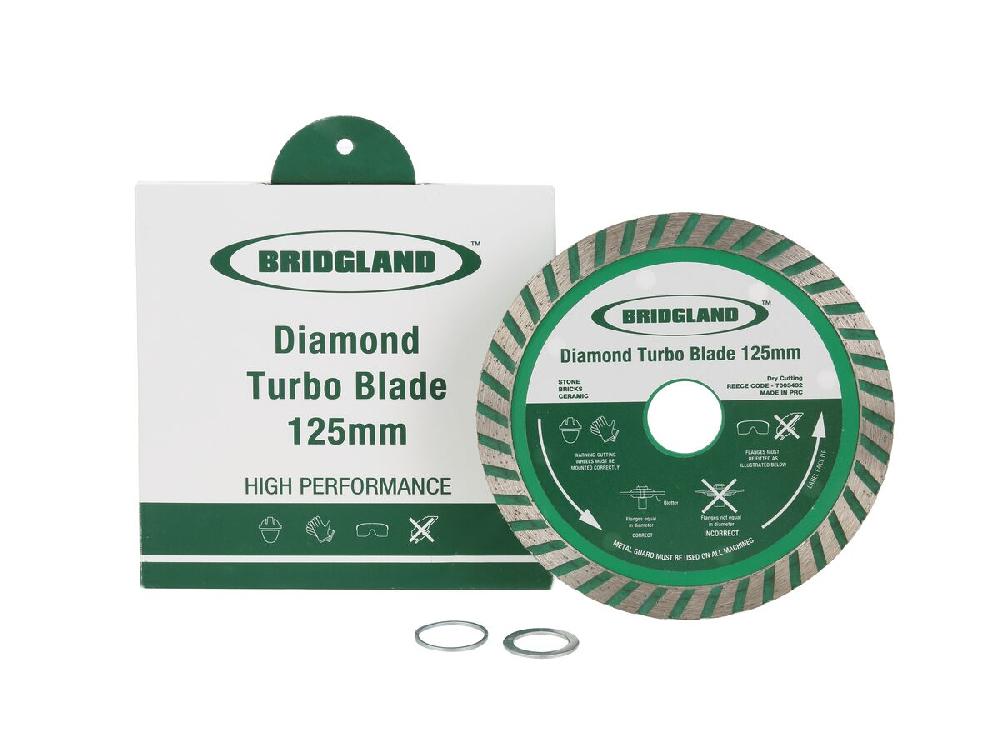 reece Bridgland Diamond Turbo Blade 125mm