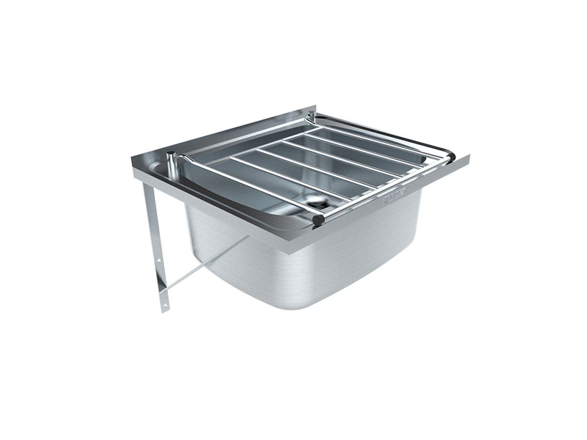 reece Britex Cleaners Sink with Grate & Wall Bracket