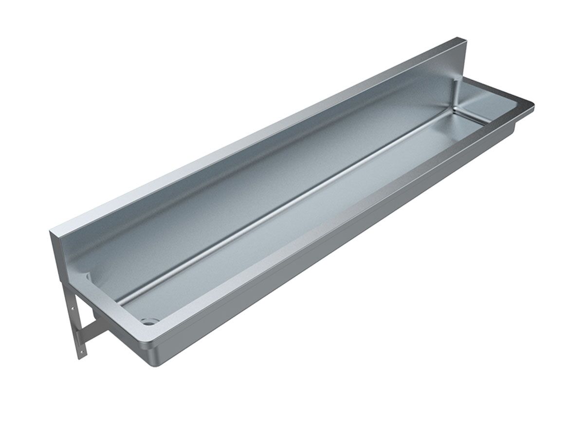 reece Britex Trough PWD 900mm with Wall Brackets