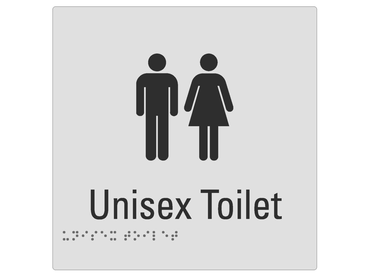 reece Budget UniSex Braille Tactile Sign