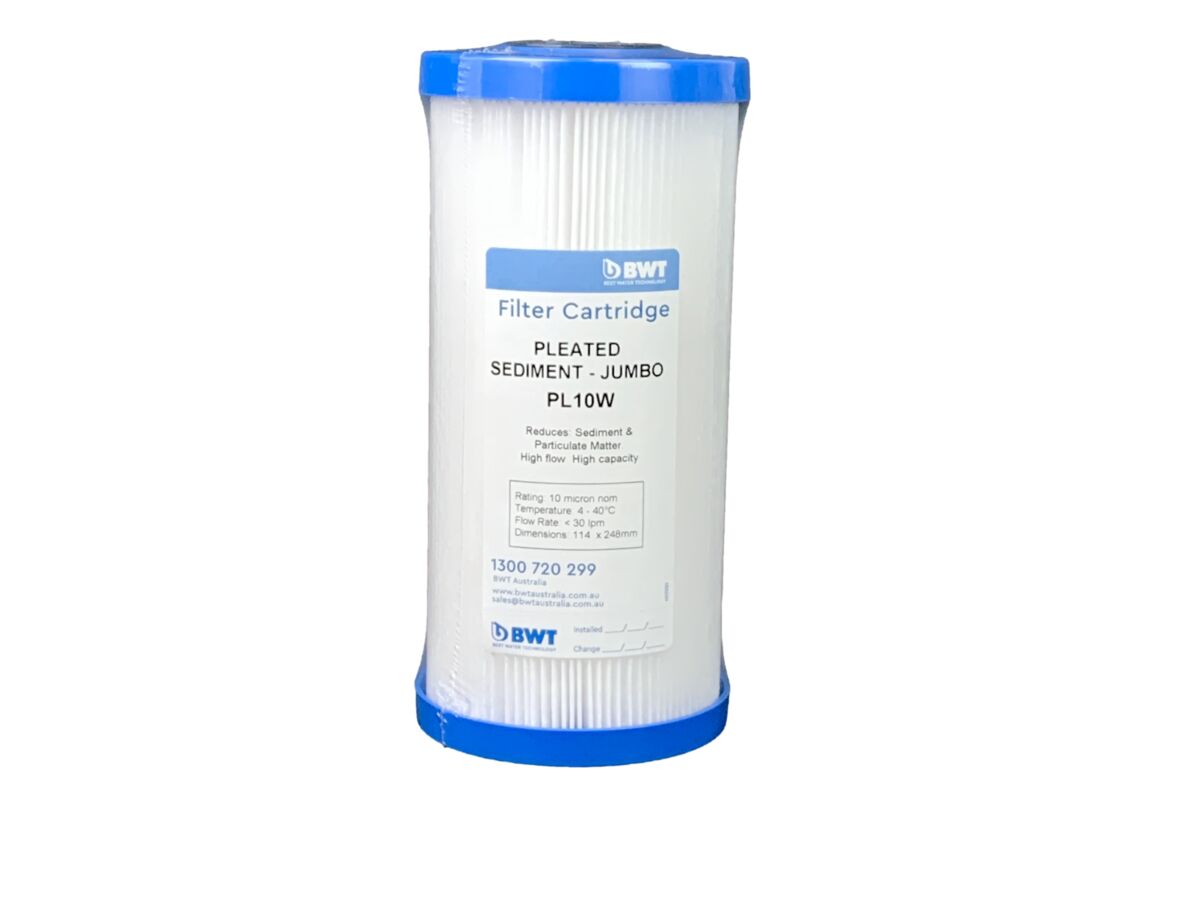 reece BWT Aus 10" Jumbo Pleated Sediment 10 Mic