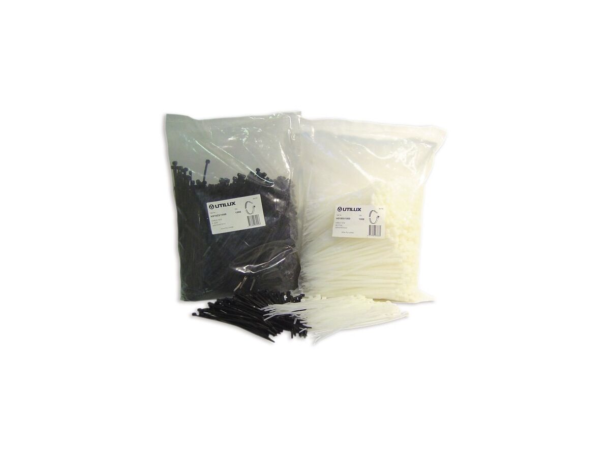 reece Cable Ties Plastic 300mm x 4.8mm Natural
