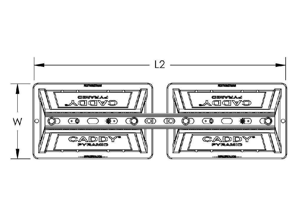 Reece Caddy Pyramid Strut Bridge 42" (1067mm)