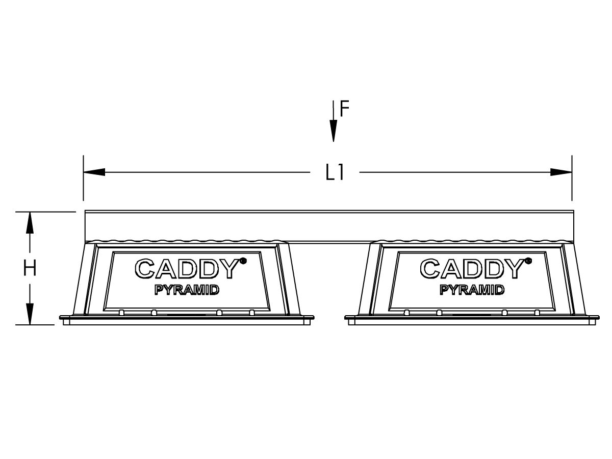 Reece Caddy Pyramid Strut Bridge 42" (1067mm)