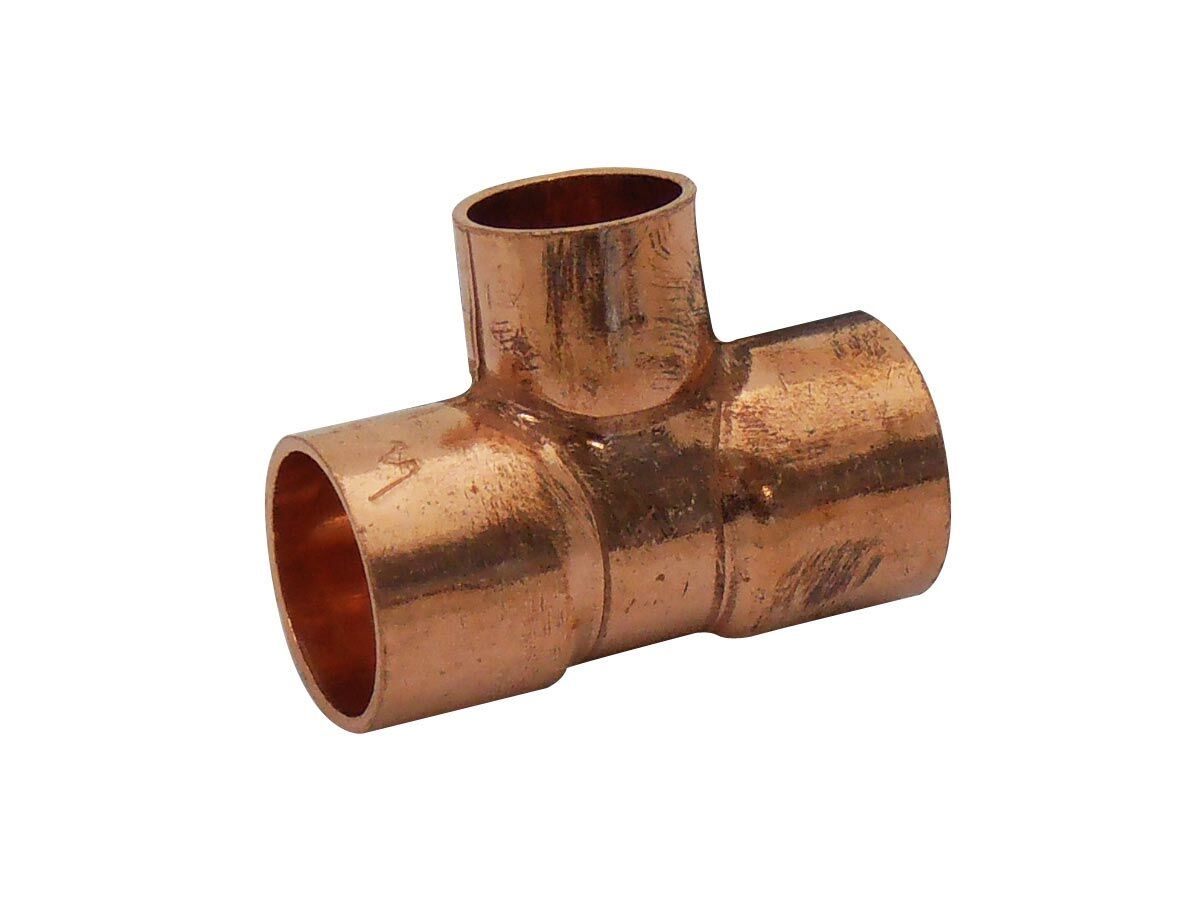 reece Capillary W25 Tee (5/8") 18mm x (5/8") 18mm x (15mm)