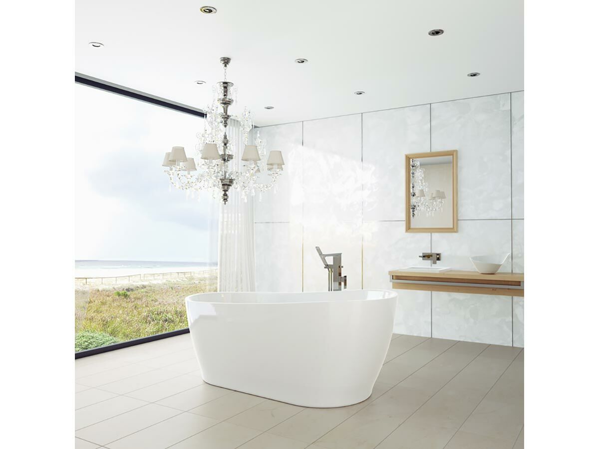 Reece Caroma Blanc Freestanding Bath 1700 White