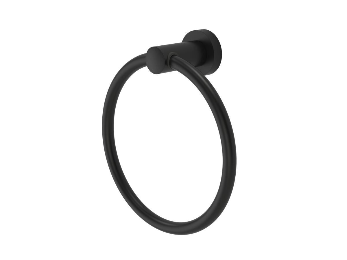 reece Caroma Cosmo Towel Ring (Metal) Black