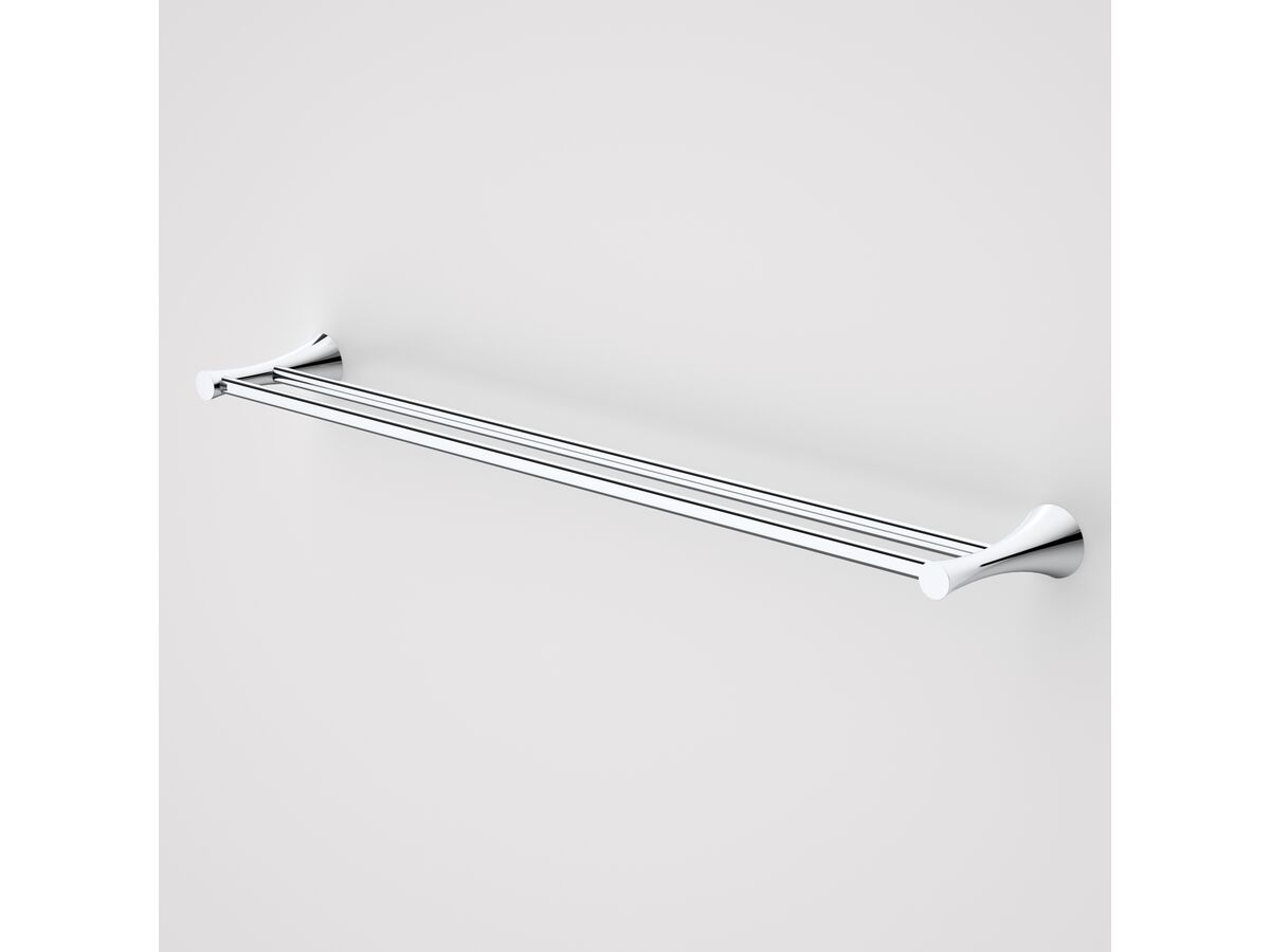 reece Caroma Elegance Double Towel Rail Chrome
