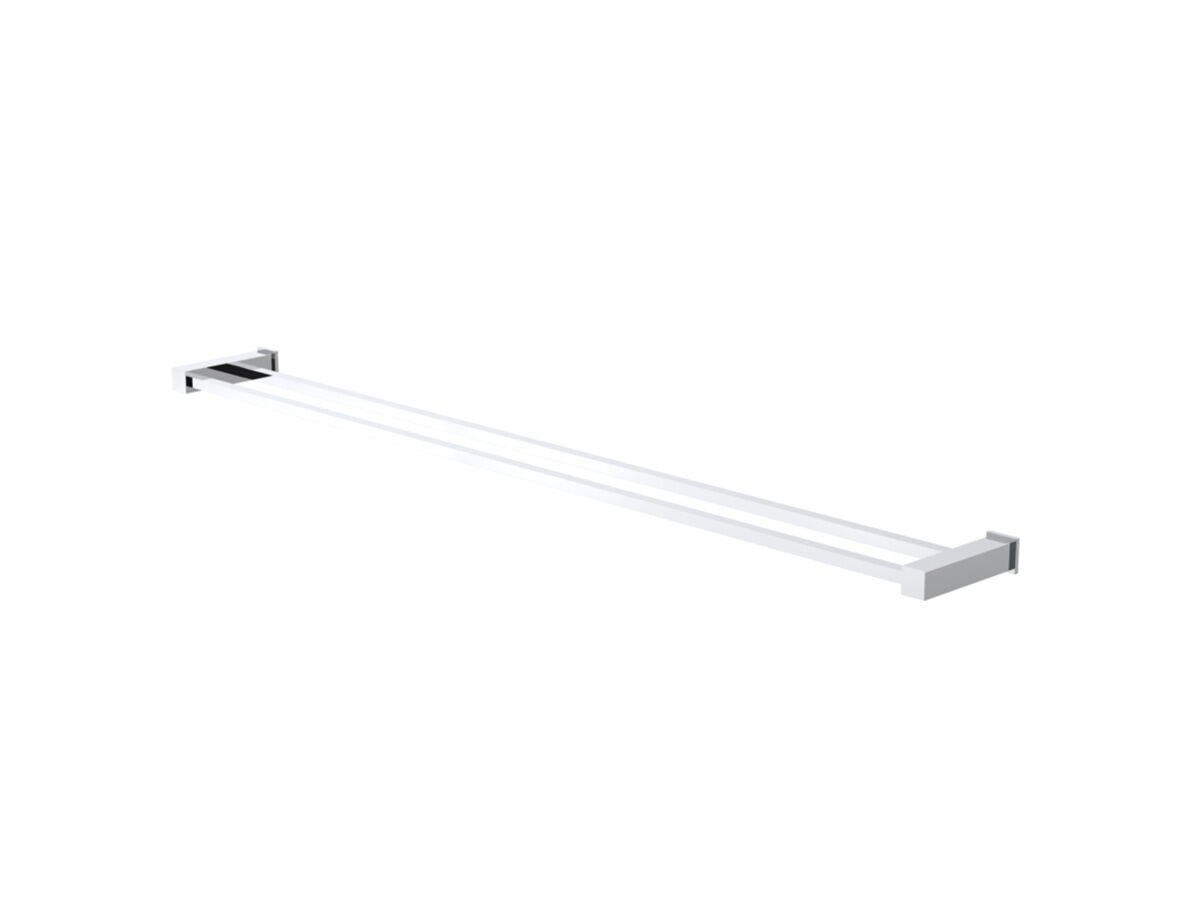 reece Caroma Quatro Double Towel Rail 900mm Chrome