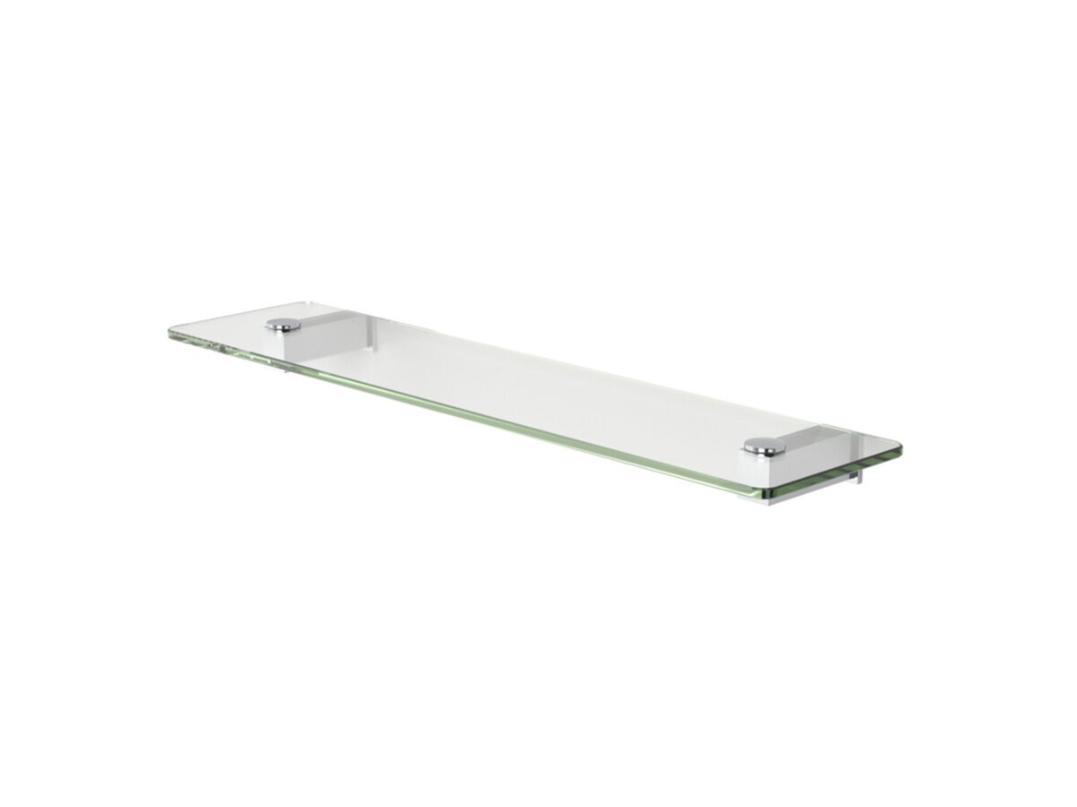 reece Caroma Quatro Glass Shelf Clear/Chrome