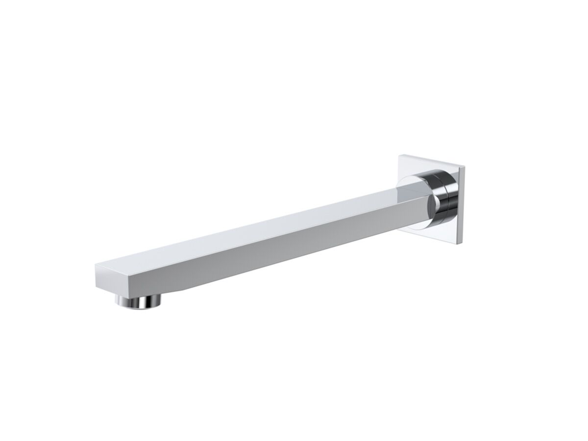 reece Caroma Quatro Wall Bath Outlet 240mm Chrome
