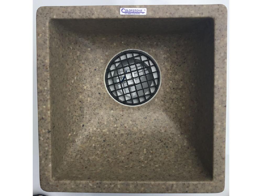 reece Colorstone Polymer Gully Domestic Sink - Ivory