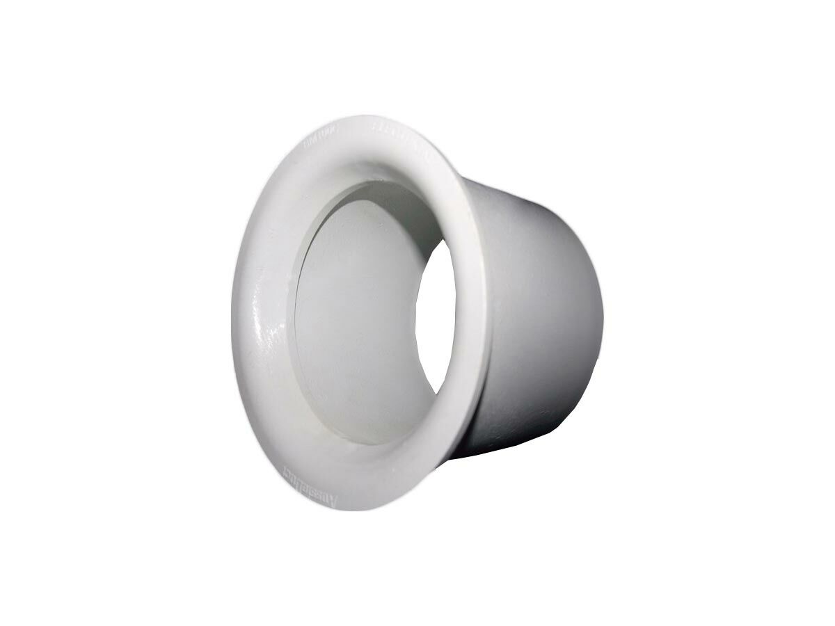reece Conduit Bell Mouth Coupling 100mm White