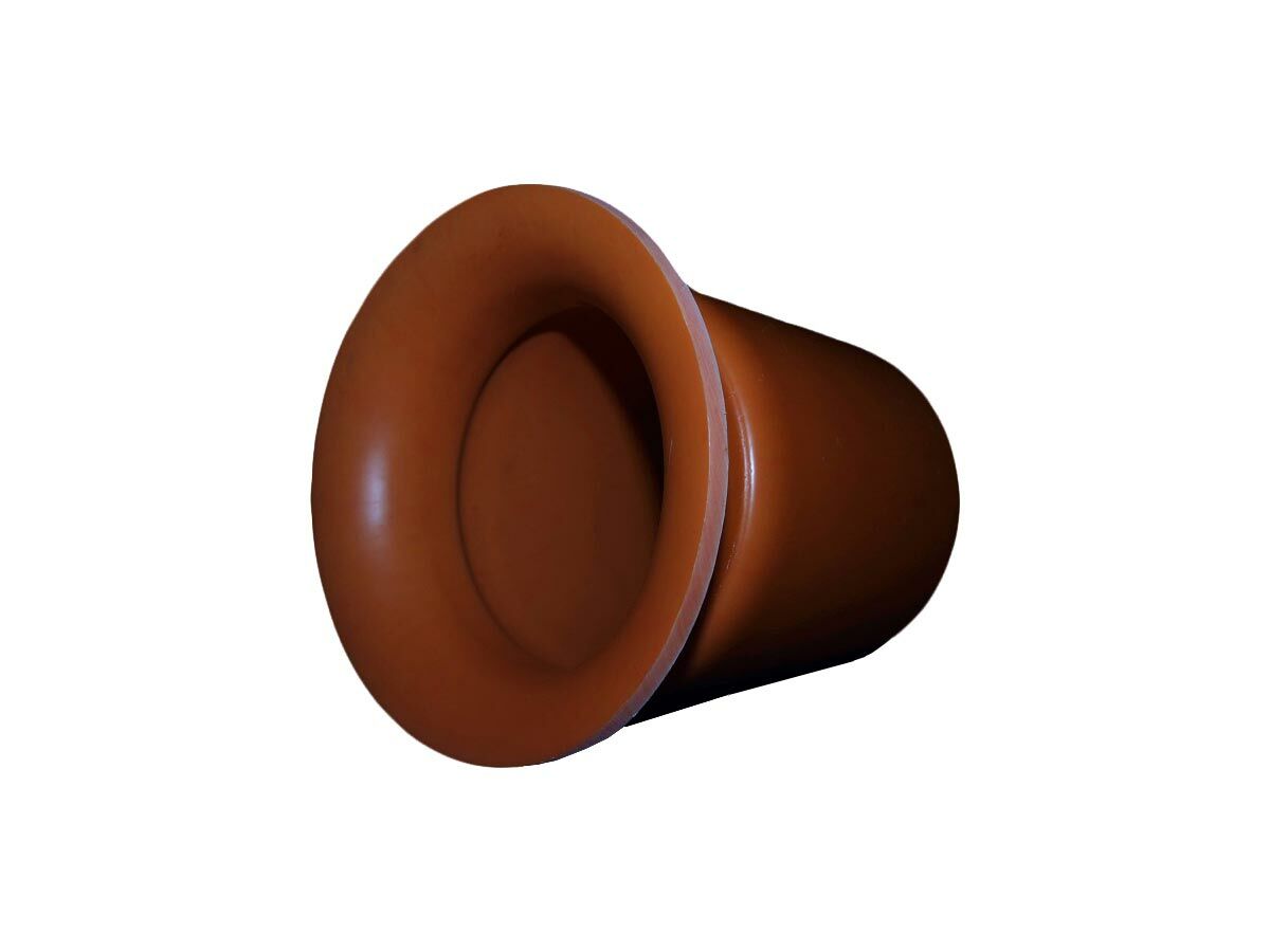 reece Conduit Bell Mouth Coupling 125mm Orange