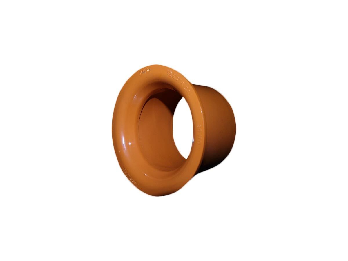 reece Conduit Bell Mouth Coupling 50mm Orange