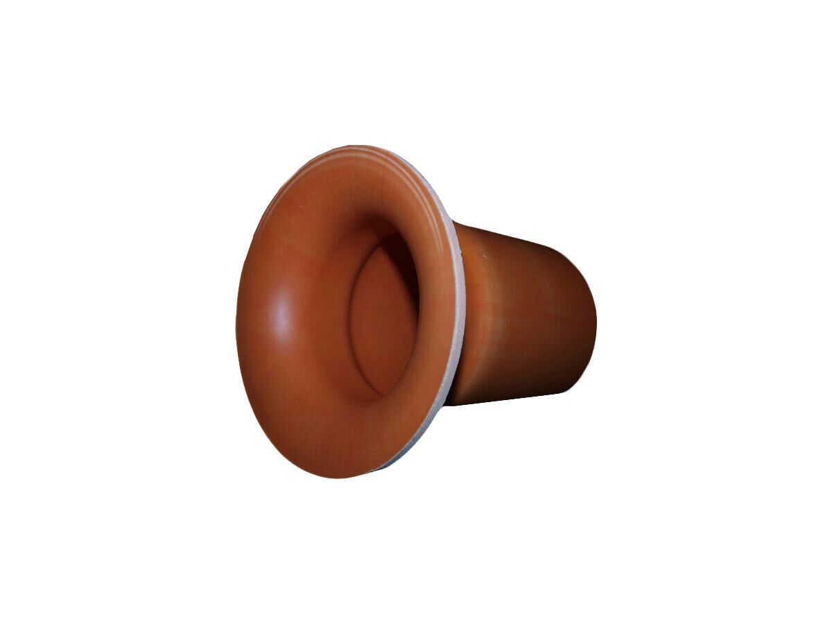 reece Conduit Bell Mouth Coupling 80mm Orange