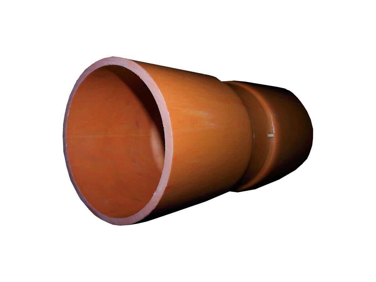 reece Conduit Coupling 150mm Orange