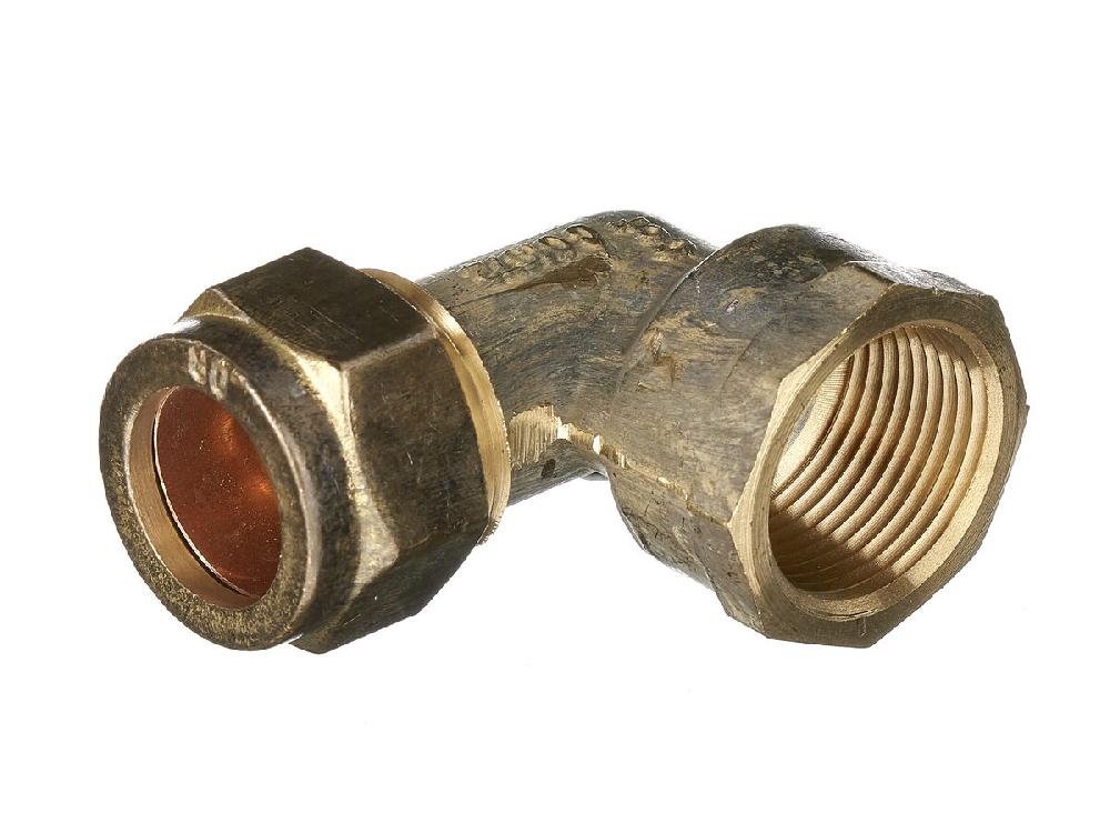 reece Copper Olive Elbow 20Fi x 20C