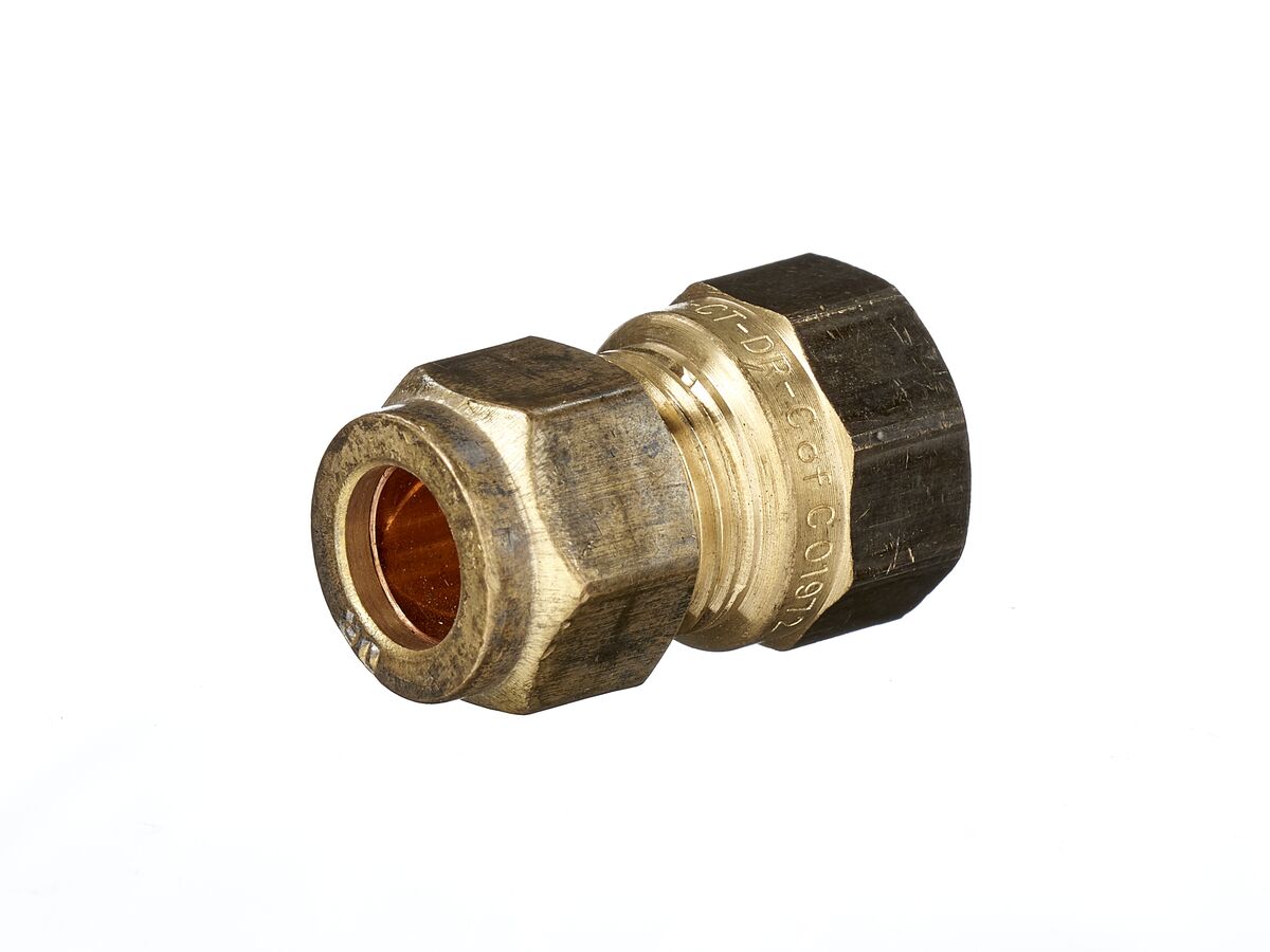 reece Copper Olive Union 15Fi x 15C