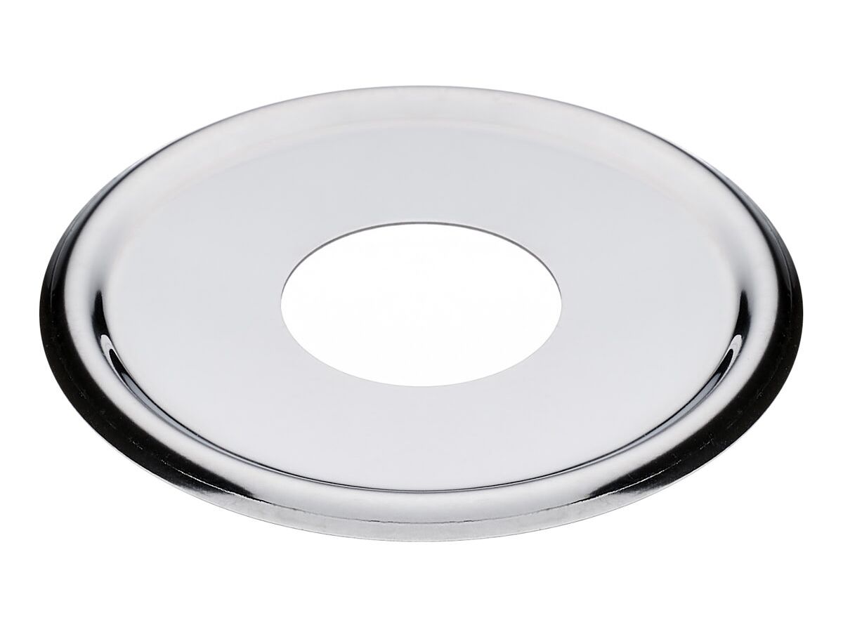 reece Cover Plate 20mm BSP x Flat Stainless Steel